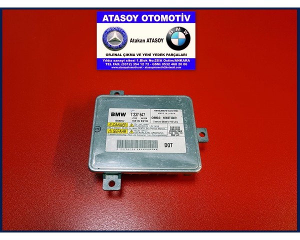 BMW F10 FAR BEYNİ 7237647 - 7318327 - 7234644 BMW 7 237 647 BMW 7 318 327 BMW 7 234 644 - 63117237647 - 63117318327 - 63117234644 - 0802W003T20071 - 15821W003T23171 F10 D1S D1R